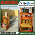 QM4-45 small mobile block making machine  5