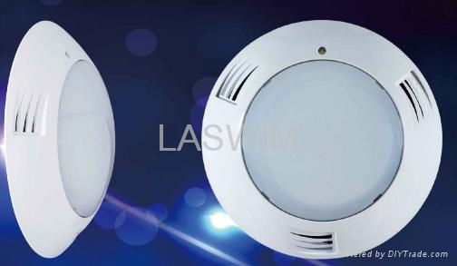 Flat LED underwater pool light