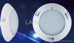 Flat LED underwater pool light