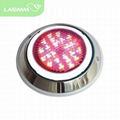 Flat LED swimming pool underwater light