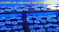 Flat LED swimming pool underwater light
