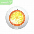 Plastic LED flat underwater pool light 1