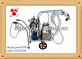 Vacuum goat milking machine