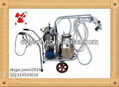 Vacuum goat milking machine