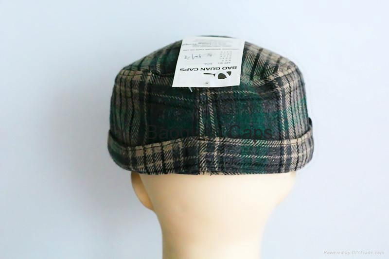 2014 Popular Check Fashion Cap 4