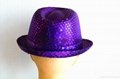 2014 Popular Purple Sequin Fashion Cap 4