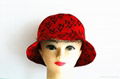 2014 Popular Red NY Letter Knitted Hat 1