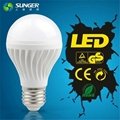 LED bulb light A60 5W  with CE and Rohs