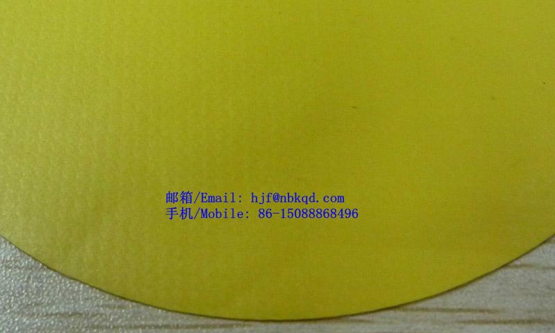 0.4mm PVC Yellow Fabric for Working Clothes 3