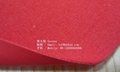 0.5mm紅色PVC貼合棉布充