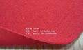 0.5mm红色PVC贴合棉布充