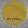 黃色阻燃橡膠防化服面料0.45mm