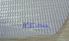 2000D Strong Crystal Clear PVC Laminated Scrim Fabric for Door Curtain