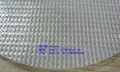2000D Strong Crystal Clear PVC Laminated Scrim Fabric for Door Curtain