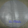 One Face White PVDF Coated Weather Resistant Clear PVC Mesh Fabric for Tent 4