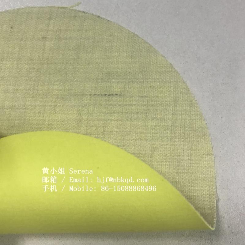 0.6mm Nitrile coated Fabric for industry raincoat 3