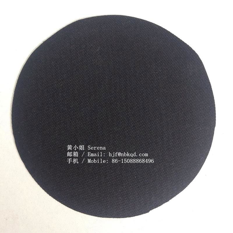 Black Hypalon Coated Cordura Fabric 500D 3