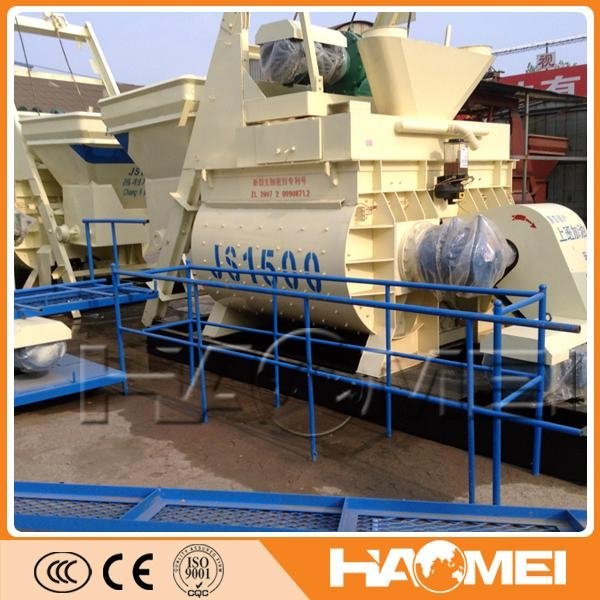 High-Way Construction Concrete Mixing machine JS1500 4
