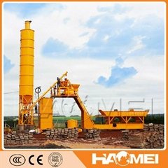 Mobile concrete batching plant for sale in Indonesia