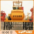 China haomei concrete mixer machine with lift 2