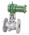 DOUBLE ACTING PNEUMATIC BALL VALVE