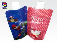 High Quality Liquid Pouch Packaging Bag With Spout