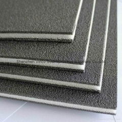 rubber crumbs damping pad