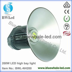 Outdoor industrial waterproof 200w led high bay light