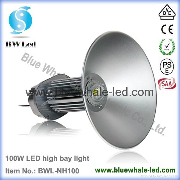 Outdoor industrial waterproof 100w led high bay light