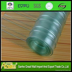 Clear Blue Transparent PVC strip Curtain