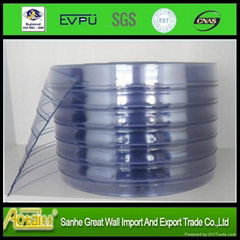 Soft Transparent  Chiller pvc strip door curtain