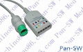 Spacelabs five lead ECG trunk cable 700-0008-06 2