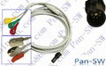 Welch Allyn propaq LT one piece ECG cable with leadwire 1