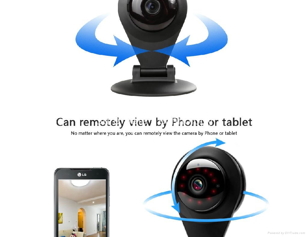 High quality 720p wifi hidden mini ip wifi camera 5