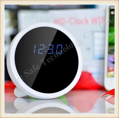 720P HD Mini Hidden Wifi Clock Camera