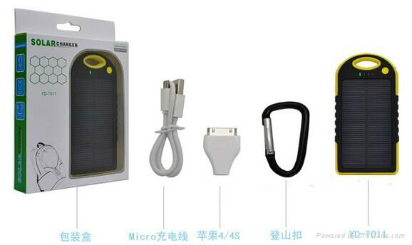 waterproof solar power bank 3