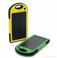 waterproof solar power bank 5