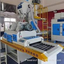 Imitation granite polishing machine