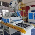 Imitation granite polishing machine