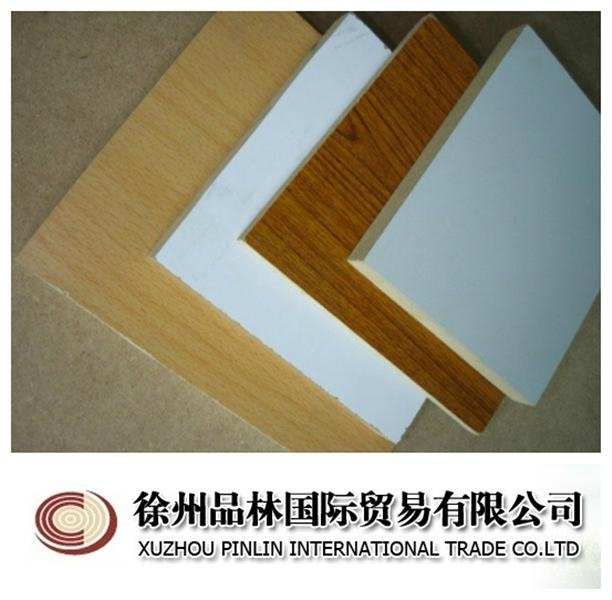 Furniture grade white melamine plywood 2