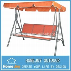 High quality 3 seat garden swing for adult 