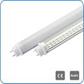 Rotatable led t8 tube light 18w 1200mm 2835smd transparent cover CE RoHS