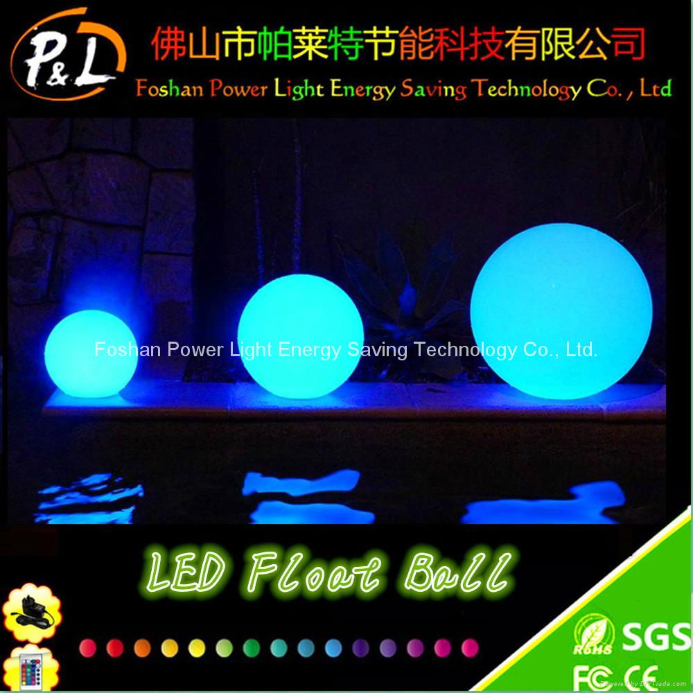 Rechargeable Waterproof Color-Changing LED Pool Ball