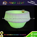 illuminated led bar stool led cube seat 2