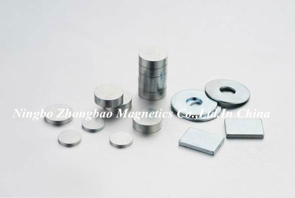 Permanent magnetic chuck magnets 