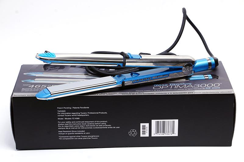 Stainless Plate Nano Titanium PRIMA 3100 Flat Iron Straightener babyliss Pro 2