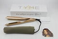 TYME Hair Styler Flat Iron Gold Plated Titanium Wholesale Price