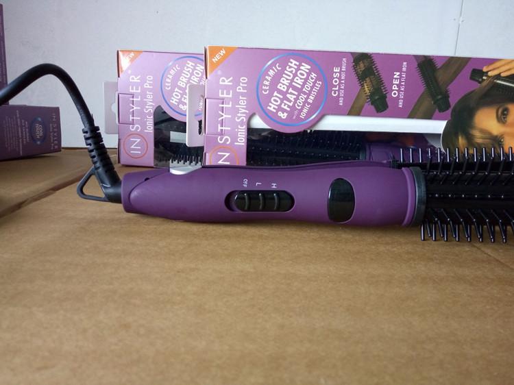 Instyler Inioc Styler Pro Ceramic Hot Brush and Flat iron 5