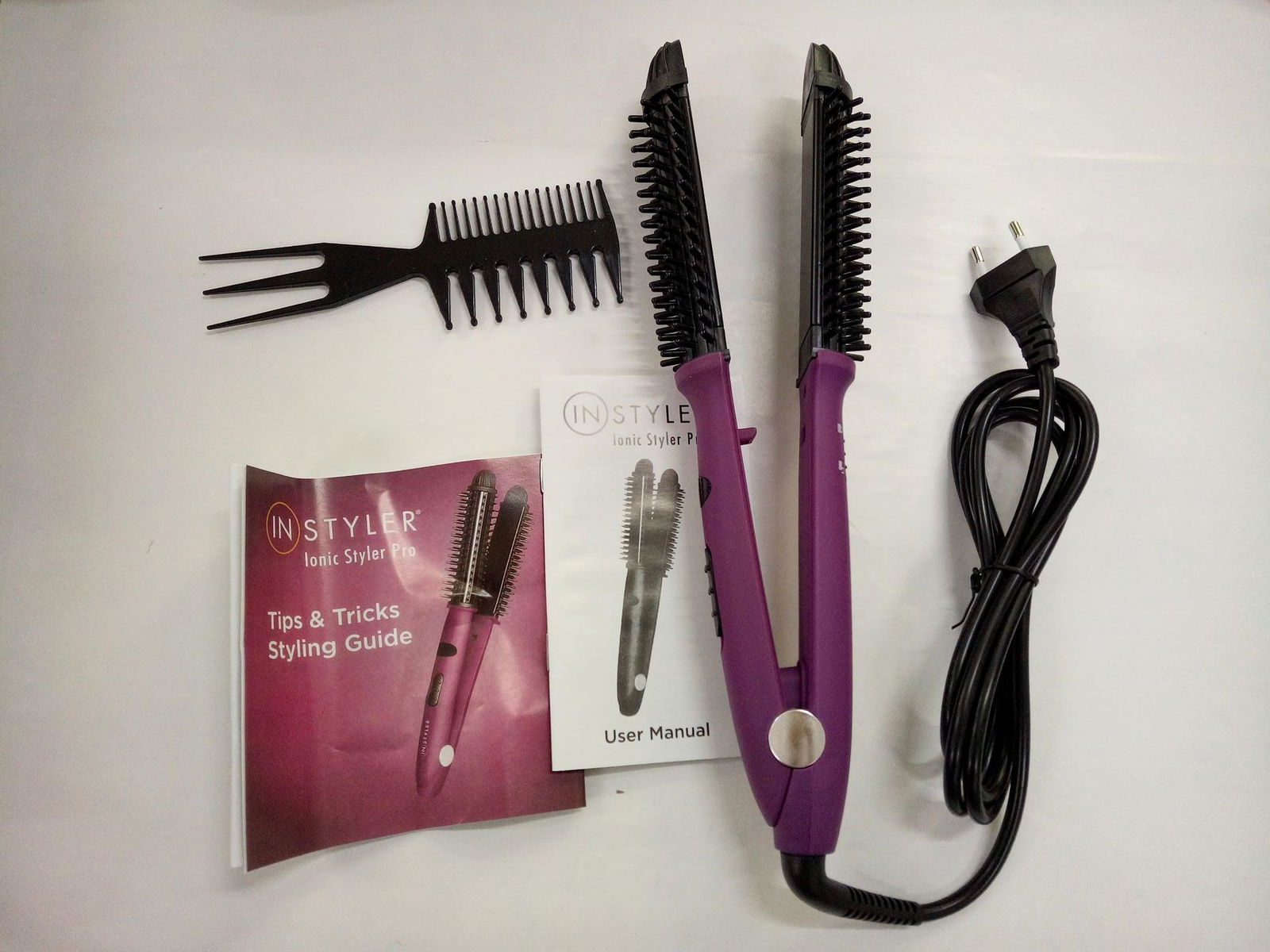 Instyler Inioc Styler Pro Ceramic Hot Brush and Flat iron 3