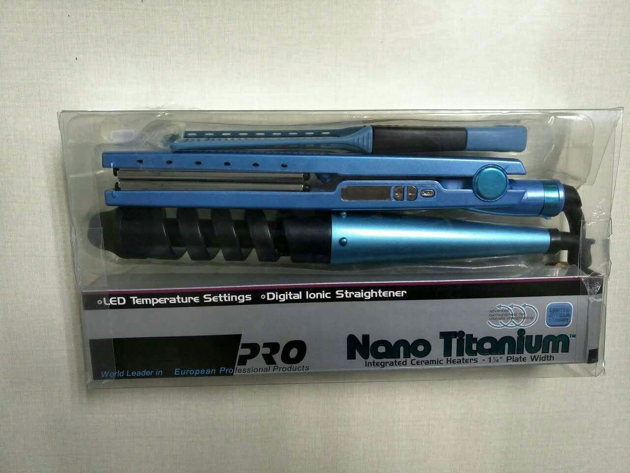 Babyliss Ultra Nano Titanium Plate Hair Straightener and Hair Curler Flat Iron 3